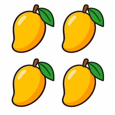 4 mangoes