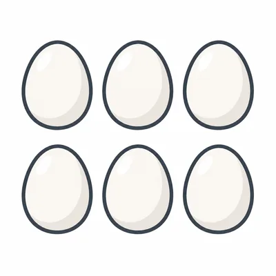 6 eggs