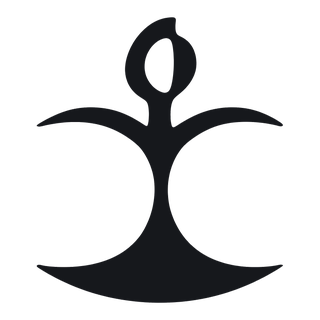 The Alakaaa Nyɔŋmɔ symbol (God cannot be fooled)