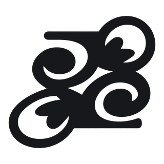The Nyɔŋmɔ tɛ symbol (God’s stone)