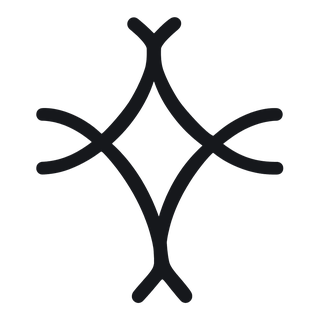 The Onufu symbol (snake)